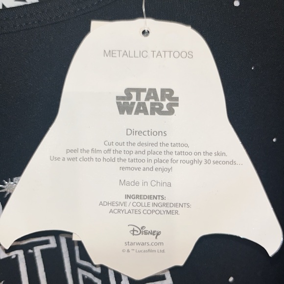 Come To The Dark Side Darth Vader Star Wars Baseball Style Shirt With Tattoos - Picture 4 of 7
